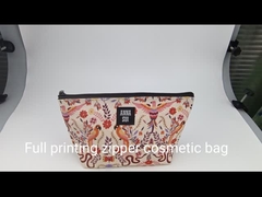 کوله های کامل رنگ بسته بندی شده با زپ چاپ شده